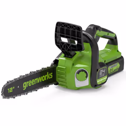 Tronçonneuse Greenworks GD24CS30K4; 24 V; 1x4,0 Ah; 30 cm bande
