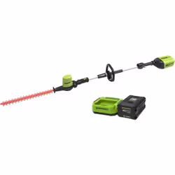 Présentation: Le taille-haies sur perche 60V de 51 cm BRUSHLESS est l'outil idéal pour tous vos travaux de jardinage, que vou ...