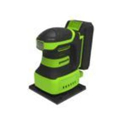 Greenworks G24SS14 Ponceuse à feuille abrasive 12000 tr/min Noir, Vert