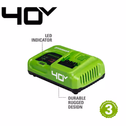 Greenworks 2945107 batterie et chargeur d’outil électroportatif Chargeur de batterie