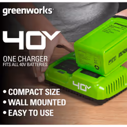 Greenworks 2945107 batterie et chargeur d’outil électroportatif Chargeur de batterie