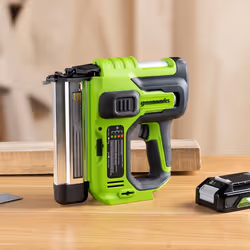 Bande de cloueuse Greenworks GD24BN; 24 V (sans batterie et chargeur) - Vue supplémentaire 5