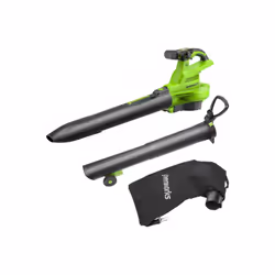 Présentation: Découvrez l'aspirateur/souffleur Brushless 40V GREENWORKS - Sans batterie ni chargeur - GD40BVII, un outil poly ...