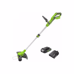 Présentation: Découvrez le coupe-bordures 24V 30cm G24LT30 (KIT 1x2Ah), un outil indispensable pour l'entretien de votre jard ...