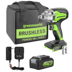 Clé à chocs Greenworks GD24IW400K4; 24 V; 1x4,0 Ah accu.
