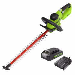 Taille-haie Greenworks G24HT56IIK2; 24 V; 56 cm; 1x2,0 Ah accu.