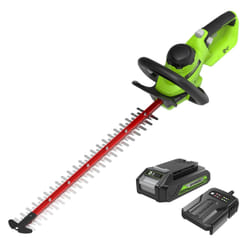 Taille-haie Greenworks G24HT56IIK2; 24 V; 56 cm; 1x2,0 Ah accu.