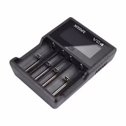XTAR VC4, Lithium-Ion (Li-Ion), Hybrides nickel-métal (NiMH), A, AA, AAA, AAAA, C, D