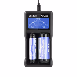 XTAR VC2 chargeur de batterie Pile domestique USB