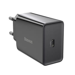 Baseus Speed Mini Smartphone Noir Secteur Charge rapide Intérieure