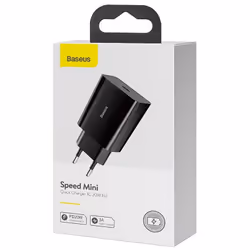 Baseus Speed Mini Smartphone Noir Secteur Charge rapide Intérieure - Vue supplémentaire 10