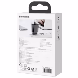 Baseus Speed Mini Smartphone Noir Secteur Charge rapide Intérieure - Vue supplémentaire 11