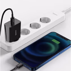 Baseus Speed Mini Smartphone Noir Secteur Charge rapide Intérieure - Vue supplémentaire 7