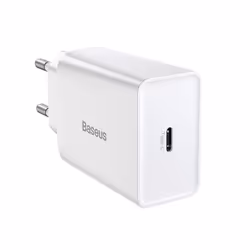Baseus Speed Mini, Intérieure, Secteur, 12 V, Blanc