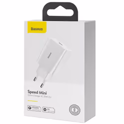 Baseus Speed Mini Smartphone Blanc Secteur Charge rapide Intérieure - Vue supplémentaire 10