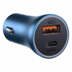 Baseus CCJD-03 chargeur d'appareils mobiles Universel Bleu Allume-cigare Charge rapide Auto