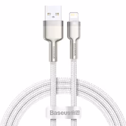 Baseus Cafule, 1 m, Lightning, USB A, Mâle, Mâle, Blanc