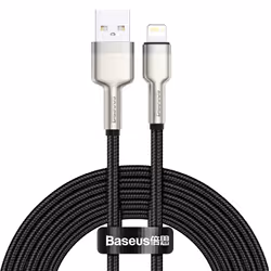 Baseus Cafule, 2 m, Lightning, USB A, Mâle, Mâle, Noir