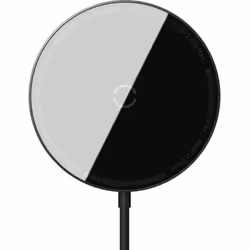 Baseus WXJK-F01 chargeur d'appareils mobiles Téléphone portable Noir USB Recharge sans fil Intérieure