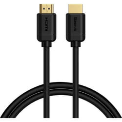 Baseus CAKGQJ01 câble HDMI 2 m HDMI Type A (Standard) Noir, Argent