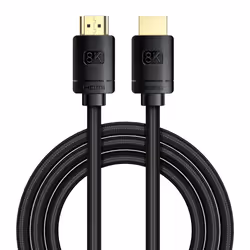 Baseus CAKGQK01, 2 m, HDMI Type A (Standard), HDMI Type A (Standard), Noir