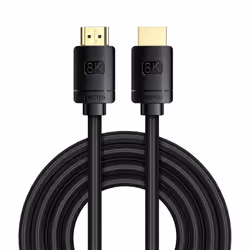 Baseus CAKGQL01, 3 m, HDMI Type A (Standard), HDMI Type A (Standard), Noir, Argent