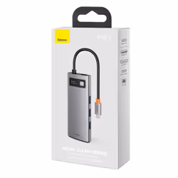 Baseus Metal Gleam USB 3.2 Gen 1 (3.1 Gen 1) Type-C Gris - Vue supplémentaire 10