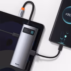 Baseus Metal Gleam USB 3.2 Gen 1 (3.1 Gen 1) Type-C Gris - Vue supplémentaire 9