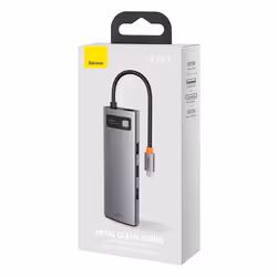 Baseus Metal Gleam USB 3.2 Gen 1 (3.1 Gen 1) Type-C Gris - Vue supplémentaire 10