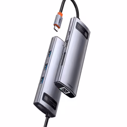 Baseus Metal Gleam USB 3.2 Gen 1 (3.1 Gen 1) Type-C Gris - Vue supplémentaire 4