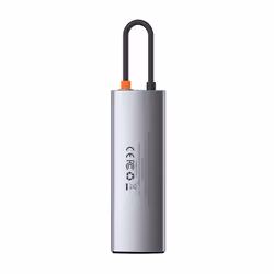Baseus Metal Gleam USB 3.2 Gen 1 (3.1 Gen 1) Type-C Gris - Vue supplémentaire 5