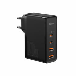 Baseus GaN2 Universel Noir Secteur Charge rapide Intérieure