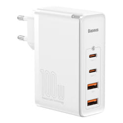 Baseus GaN2 Pro Universel Blanc Secteur Charge rapide Intérieure