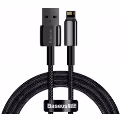 Baseus Tungsten, 1 m, Lightning, USB A, Mâle, Mâle, Noir