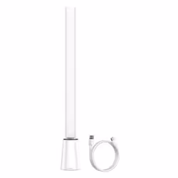 Baseus DGZG-02, Blanc, Acrylonitrile-Butadiène-Styrène (ABS), Aluminium, Polycarbonate (PC), 32 ampoule(s), 5 W, LED, 3000 K