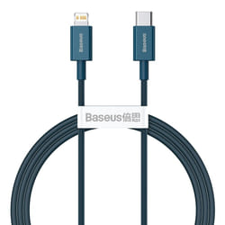 Baseus CATLYS-A03 câble Lightning 1 m Bleu
