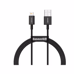 Baseus CALYS-A01, 1 m, Lightning, USB A, Mâle, Mâle, Noir
