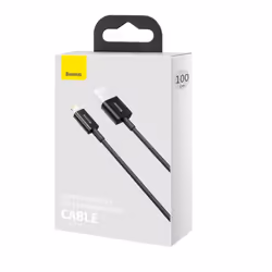 Baseus CALYS-A01 câble Lightning 1 m Noir