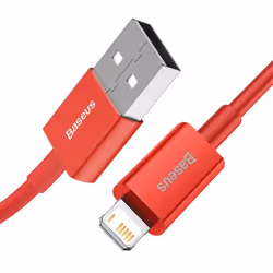 Baseus CALYS-A09 câble Lightning 1 m Rouge