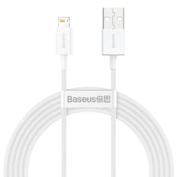 Baseus CALYS-C02 câble Lightning 2 m Blanc