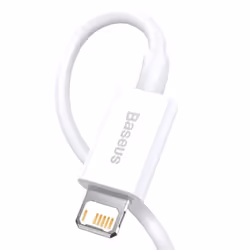 Baseus CALYS-C02 câble Lightning 2 m Blanc