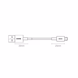 Baseus CALYS-C02 câble Lightning 2 m Blanc - Vue supplémentaire 4
