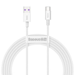 Baseus CATYS-A02 câble USB 2 m USB A USB C Blanc