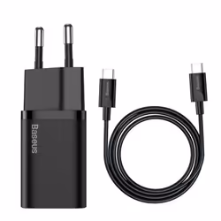 Baseus TZCCSUP-L01 chargeur d'appareils mobiles Smartphone Noir Secteur, USB Charge rapide Intérieure