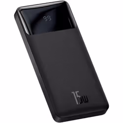 Baseus PPDML-I01, 10000 mAh, Lithium Polymère (LiPo), Noir