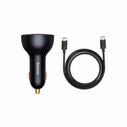 Baseus TZCCZM-0G chargeur d'appareils mobiles Ordinateur portable, Consoles portables, Smartphone, Tablette Noir Allume-cigare Charge rapide Auto - Vue supplémentaire 8