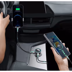 Baseus Energy Column Smartphone Noir Allume-cigare Intérieure - Vue supplémentaire 6