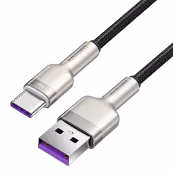 Baseus Cafule câble USB 0,25 m USB 2.0 USB A USB C Noir - Vue supplémentaire 4