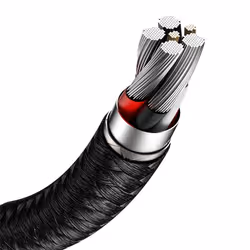 Baseus Cafule câble USB 0,25 m USB 2.0 USB A USB C Noir - Vue supplémentaire 5