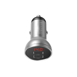 Baseus CCBX-0S chargeur d'appareils mobiles Universel Argent Allume-cigare Auto